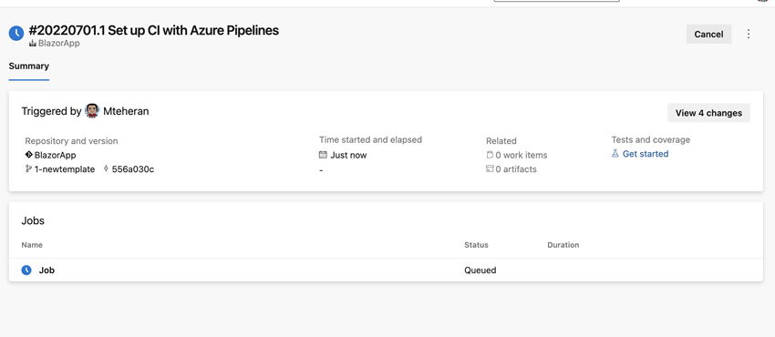 CI/CD for Blazor applications in Azure Devops